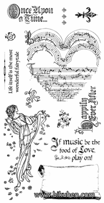 Graphic45 - Enchanted Forest - Cling Stamp 3