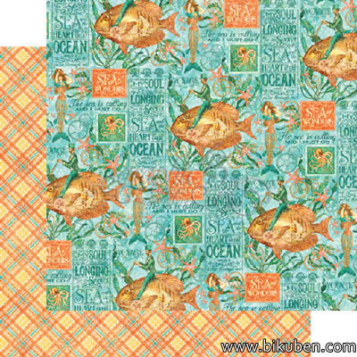 Graphic45 - Voyage Beneath the Sea - Neptune's Adventure 12x12"