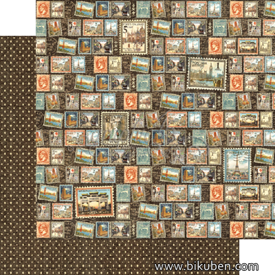 Graphic45 - Cityscapes - Well Traveled 12x12"