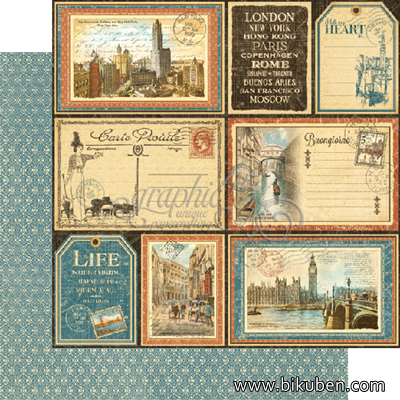 Graphic45 - Cityscapes - Grand Tour 12x12"