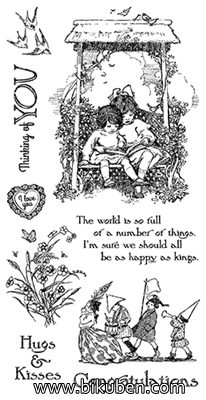 Graphic45 - Children's Hour - Cling Stamps 1