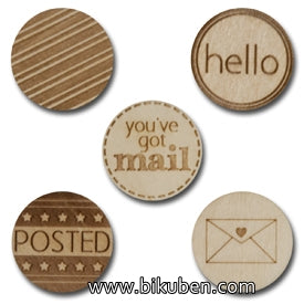 Maya Road - Wood - Mail Call Tokens