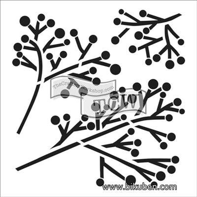 The Crafter's Workshop - Twig & Berries 6x6"