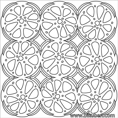 The Crafter's Workshop - Orange Slices  6x6"