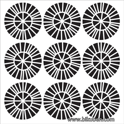 The Crafter's Workshop - Spikey Wheels 6x6"