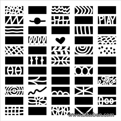 The Crafter's Workshop - Doodle Borders 6x6"