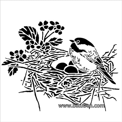 The Crafter's Workshop - Bird Nest 6x6"