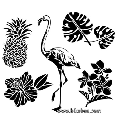 The Crafter's Workshop - Tropical Elements 6x6"