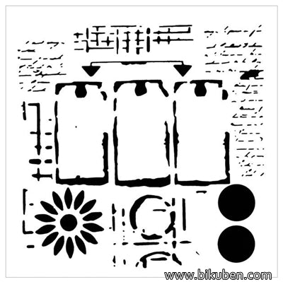 The Crafter's Workshop - Three Tags 6x6"