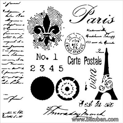 The Crafter's Workshop - Carte Postale 6x6"