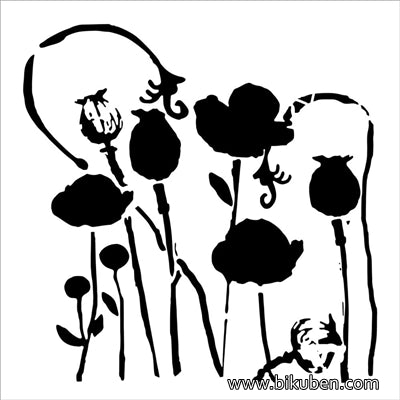 The Crafter's Workshop - Poppy Garden 6x6"