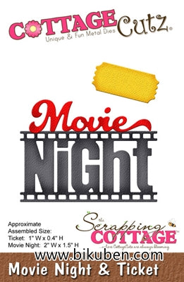 Cottage Cutz - Movie Night & Ticket Dies