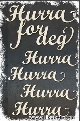 Papirdesign - Chipboard - Hipp Hurra