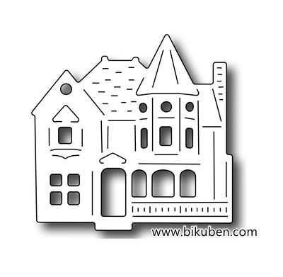 Frantic Stamper - Village Victorian House - Dies