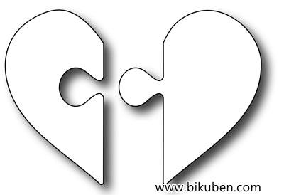 Frantic Stamper - Heart Puzzle - Dies