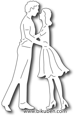 Frantic Stamper - Kissing Couple - Dies