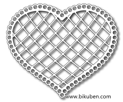 Frantic Stamper - Lattice Heart - Dies