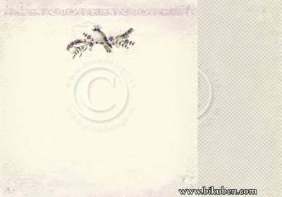 Pion Design - Scent of Lavender - The Song of a Bird 12x12"