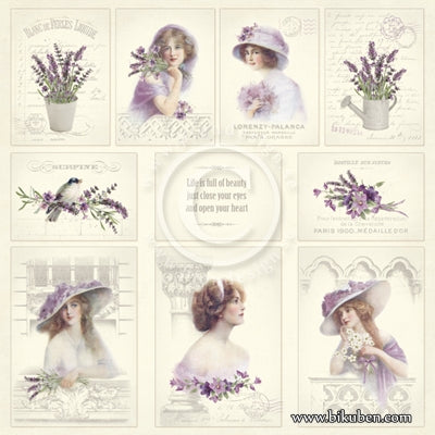 Pion Design - Images of the Past - Scent of Lavender 12x12"
