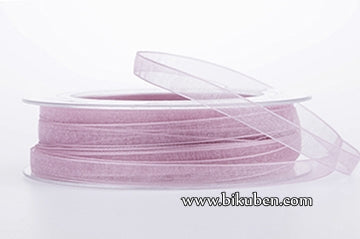 Bånd - Sheer - Beauty - Bleklilla/gammelrosa - METERSVIS