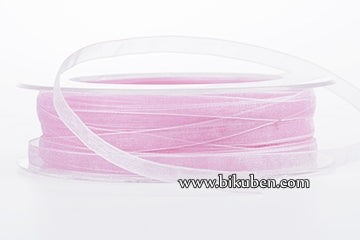 Bånd - Sheer - Beauty - Blek Rosa - METERSVIS