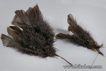 Fjær - Ris Tråd - Brun