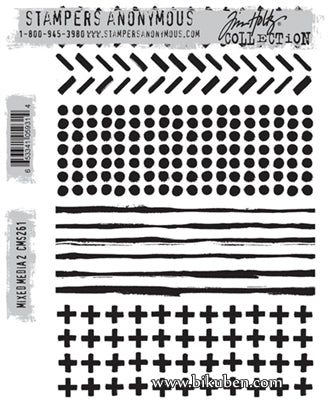 Tim Holtz Collection - Mixed Media 2 - Stamps