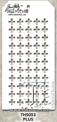 Tim Holtz - Stencil - Plus
