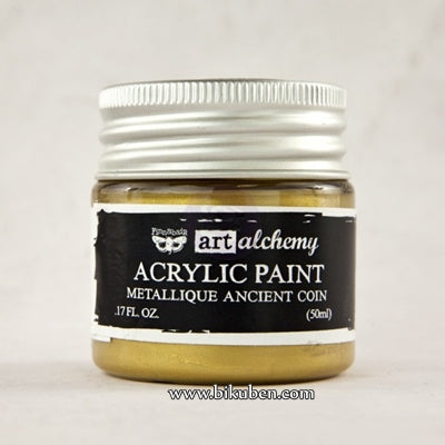 Prima - Art Alchemy by Finnabair - Acrylic Paints - Metallique Ancient Coin