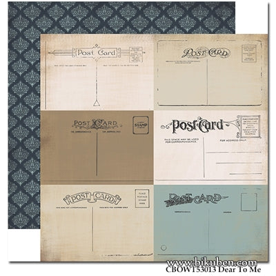 Carta Bella - Old World Travel - Dear to Me 12x12"