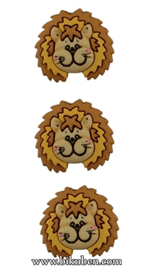 Buttons Galore - Lester the Lion Buttons