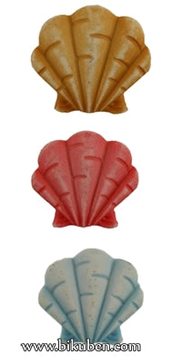 Buttons Galore -  Fan Shells Buttons