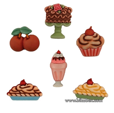 Buttons Galore -  A Cherry on Top Buttons