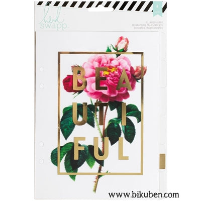 Heidi Swapp - Memory Planner  - Large Planner - Clear Dividers