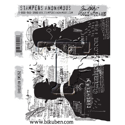 Tim Holtz Collection - Evolution - Stamps