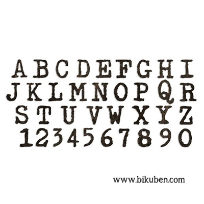 Tim Holtz Alterations - Bigz XL Alphabet Die - Typo Capital