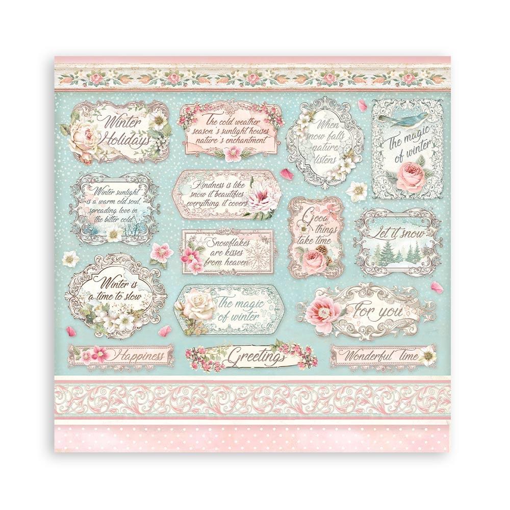Stamperia - Sweet Winter - Paper Pack - 10 pk -    6 x 6"