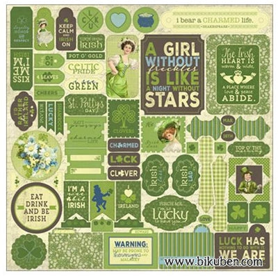 Authentique - Charmed - Details Stickers 12x12"