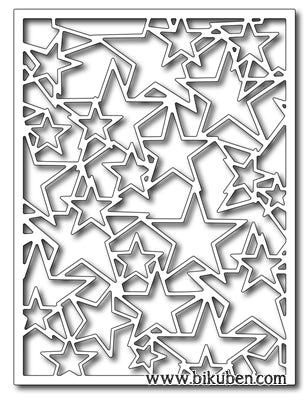 Frantic Stamper - Star Card Panel - Dies