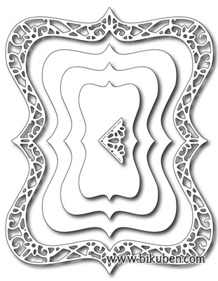 Frantic Stamper - Elementals #10 - Bracket Labels - Dies