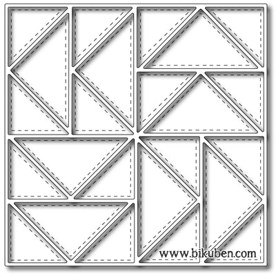 Frantic Stamper - Flying Geese Quilt Square - Dies