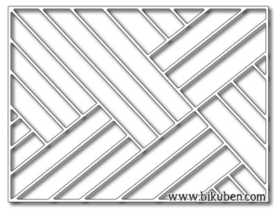 Frantic Stamper - Woven Ribbons Card Panel - Dies