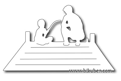 Frantic Stamper - Fishing on the Dock of the Bay- Dies