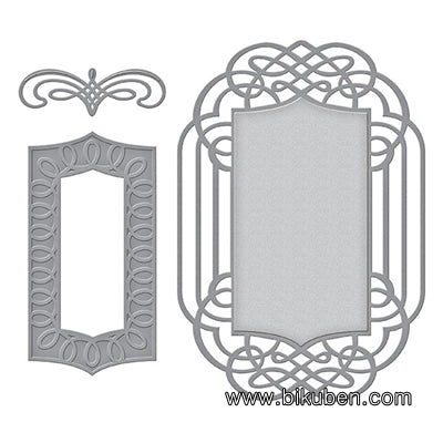 Spellbinders - Nestabilities - Ornamenta Crest Dies