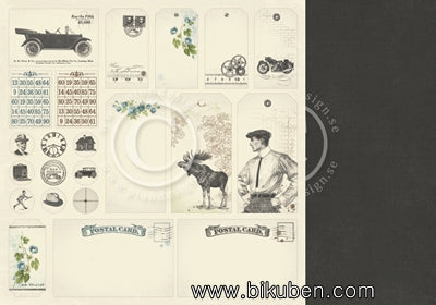 Pion Design - Mister Tom's Treasures - Tags 12x12"