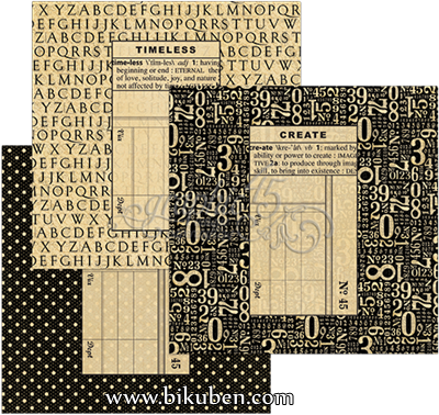 Graphic45 - Policy Envelopes - Square Black