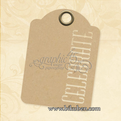 Graphic45 - ATC - Celebrate Kraft