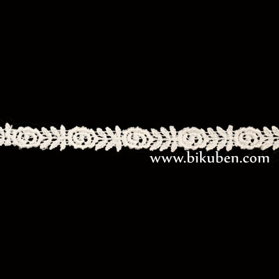 Belagio - Venice Trims - White - METERSVIS