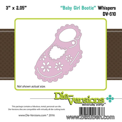 Die-Versions - Baby Girl Boot Die