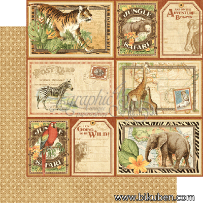 Graphic45 - Safari Adventure - Jungle Expedition 12x12"